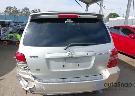 2003 Toyota Highlander Limited V6 из США, поврежденный, VIN JTEGF21A530109649